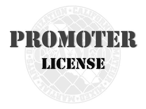 MMA Promoter License